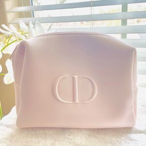 DIOR Beauty Pink Makeup Cosmetics Bag / Pouch
